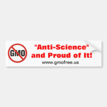 Anti-Science Bumper Sticker