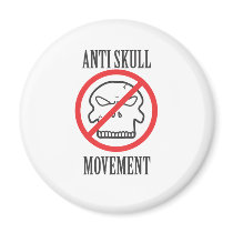 Anti Skull Movement magnets by nujeruz Anti Skull Movement magnets
