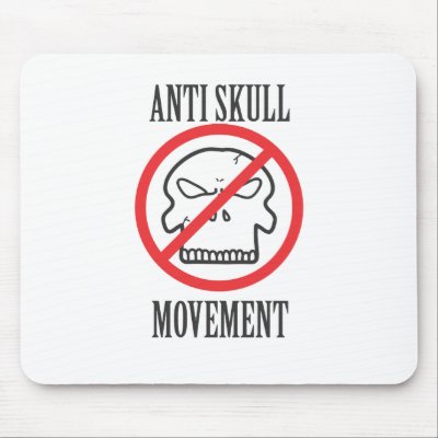Anti Skull Movement Mouse Pads by nujeruz