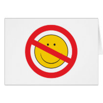 Anti-Smiley SMiley Face cards