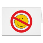 Anti-Smiley SMiley Face Card