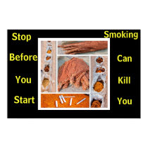 anti smoking posters many