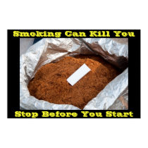 anti smoking posters on Gray
