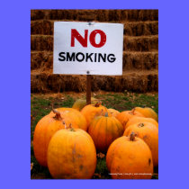 Anti-Smoking Pumpkins posters