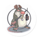 Anti-Snitch No Rats Sticker