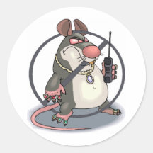 Anti-Snitch No Rats Sticker
