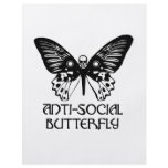 Anti-Social Butterfly flyers