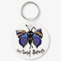'Anti-Social Butterfly' Keychain by Articyn 'Anti-Social Butterfly' Keychain