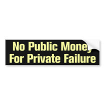 Anti Socialism Bumpersticker