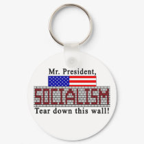 Anti-Socialism keychain