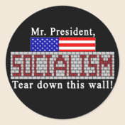 Anti-Socialism stickers