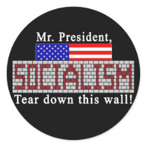 Anti-Socialism stickers