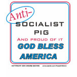 Anti - Socialist PIG Tee Shirt