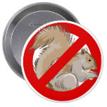 Anti-Squirrel Pinback Button