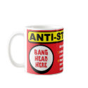 Anti Stress Kit Bang Head Here Mug by pdffun Anti Stress Kit Bang Head Here Mug