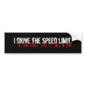 anti-tailgater bumper stickers