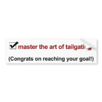 Anti-Tailgater Bumper Sticker bumper stickers by superviva Anti-Tailgater Bumper Sticker bumper stickers