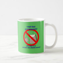 Anti tea party coffee mugs