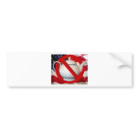 Anti Tea Party Flag Bumper Stickers