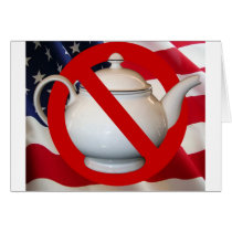 Anti Tea Party Flag Cards