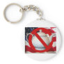Anti Tea Party Flag Keychains