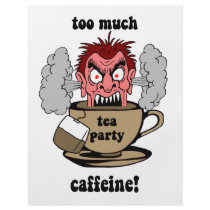 Anti tea party custom flyer