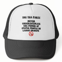 Anti tea party trucker hats