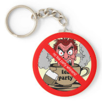 Anti tea party keychains