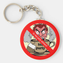 Anti tea party keychains