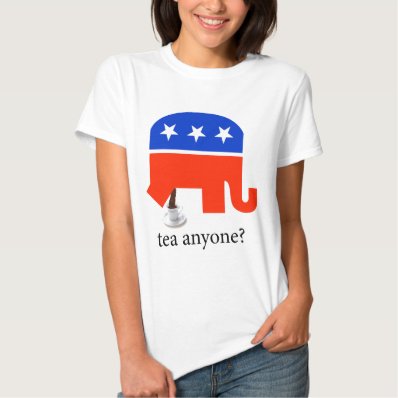 Anti-Tea Party Republican Elephant Poop T-Shirt