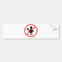 Anti teabagger bumper stickers