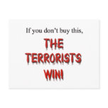 Anti-Terrorism! Post Cards