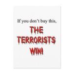 Anti-Terrorism! Post Cards