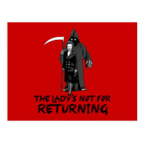 Anti Thatcher Postcard