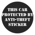 ANTI-THEFT Sticker by Ryne800 ANTI-THEFT Sticker