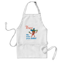 Anti Undocumented Alien Jobs aprons