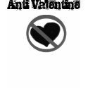 Anti Valentine (design one) t-shirts