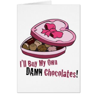 Anti Valentine's Card card