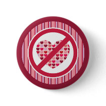 Anti Valentine's Day Button