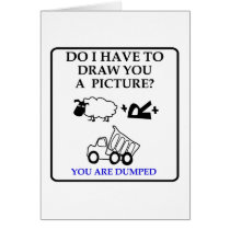 Anti-Valentine's Day card: Pictionary Dumped