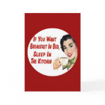 Anti-Valentine's Day Card Retro Housewife #8