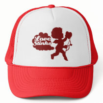 Anti-valentines day Cupid Mesh Hats