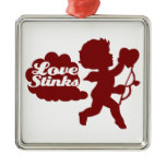 Anti-valentines day Cupid Ornaments