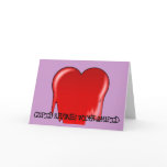 Anti-Valentine's Day: Cupid rhymes with stupid Greeting Card