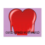 Anti-Valentine's Day: Cupid rhymes with stupid Postcard