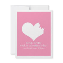 Anti-Valentine's Day Personalized Announcement