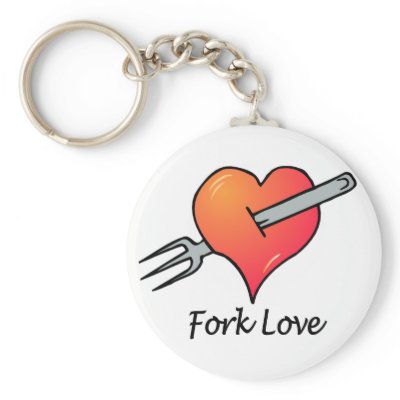 Anti-Valentine's Day Keychain by holiday_tshirts
