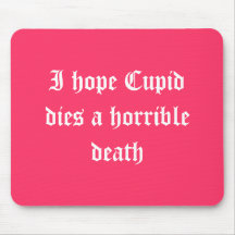 Anti Valentine's Day Mouse Pads