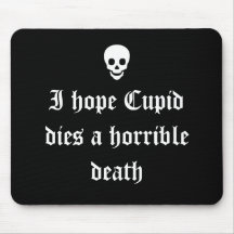 Anti Valentine's Day Mouse Pads