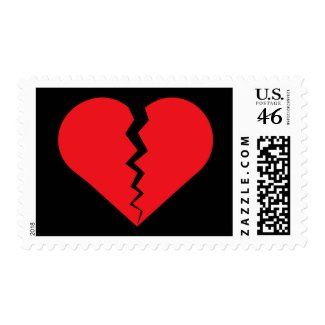 Anti Valentine's Day stamp